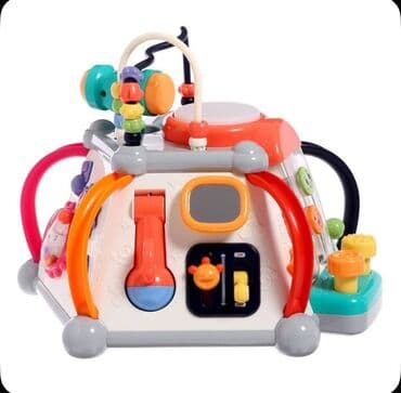 детская зубная щетка на батарейках: Игрушка для ребенка • Выполнен из прочного и яркого пластика • — 1