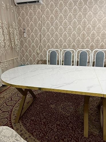 Столы: Стол для зала, Новый, Не раскладной, Овальная — 5