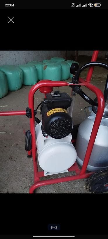 дойилний апарат: Доильный аппарат KONAТ на тележке - Передвижной доильный агрегат для — 2