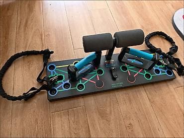 Многофункциональный домашний тренажёр для отжиманий и пресса с