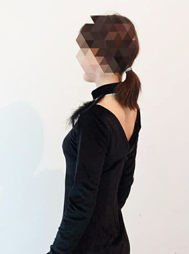 зимний платья: Кече көйнөгү, А-силуэт, Узун модель, Велюр, Жеңдери менен, 2XS, 2XL — 2