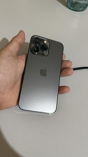 IPhone 13 Pro, Колдонулган, 256 ГБ, Matte Space Gray, Коргоочу айнек, Каптама, 78 %