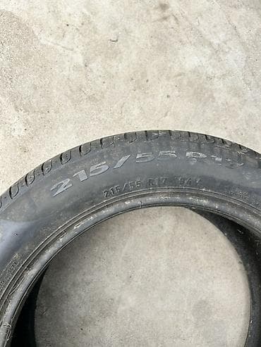 55: Шины 215 / 55 / R 17, Лето, Пара, Легковые, Pirelli — 1