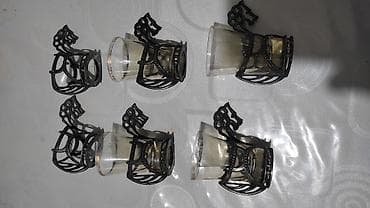 Хозтовары: Подстаканники СССР, состояние на фото.Цена 700 сом.торг — 2