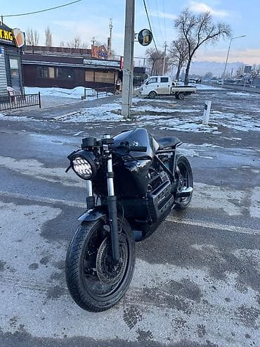 racer: Кастом-кафе рейсер на базе BMW K100 (рядная «плитка» K‑серии) — 6