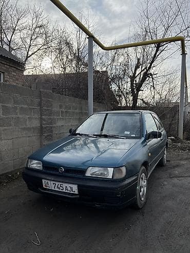 кок талаа: Nissan Sunny: 1995 г., 1.4 л, Кол менен иштөөчү, Бензин, Хетчбек — 1