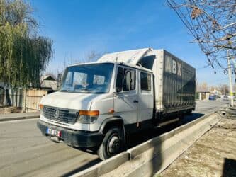 тягачи бу из европы: Легкий грузовик, Mercedes-Benz, Дубль, 3 т, Б/у — 1
