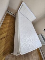 спальный гарнитур бишкек цена: Двуспальная кровать, Б/у, С матрасом, длина - 200 см — 2