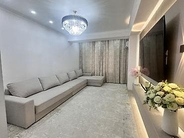 угловой диван с чехлом: Модульный диван — 5