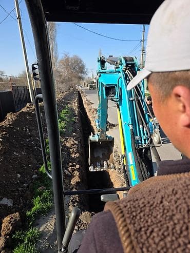 швейлер метал: Аренда мини-экскаватора с оператором. - Рытьё траншей под водопровод — 1