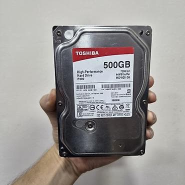 macos: Накопитель для ПК, Новый, Toshiba, HDD, 512 ГБ, 3.5", Для ПК — 1