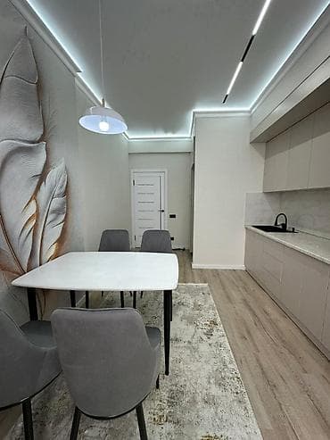 2 бөлмө, 68 м², Элитка, 7 кабат, Дизайнердик ремонт