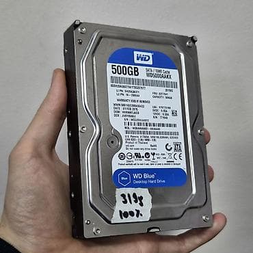 1tb hhd: Накопитель для ПК, Новый, Western Digital (WD), HDD, 512 ГБ, 3.5", Для ПК — 1