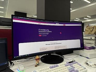 изогнутый монитор: Изогнутый ультраширокий монитор Acer Nitro 34" - Диагональ: около 34" — 3