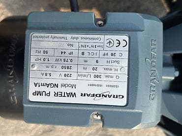 Центробежные поверхностные насосы GRANDAIR (модель NEAM1A) — 3