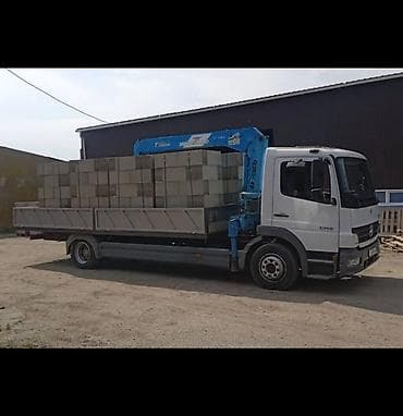 краны услуга: Услуги манипулятора на базе грузовика Mercedes-Benz. - Перевозка и — 2