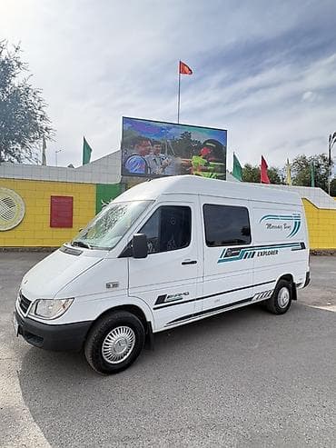 Унаа: Mercedes-Benz Спринтер: 2002 г., 2.9 л, Кол менен иштөөчү, Дизель, Van — 3