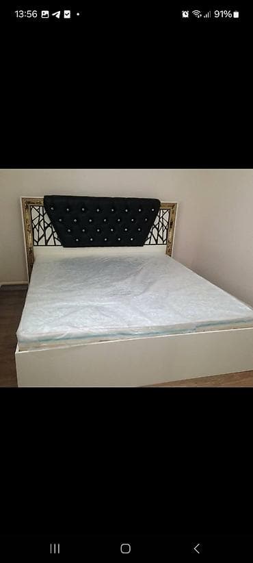 Салтылат Фабричный мебель Размер 180 ×200 Б/у Эки комоду менен at lalafo.kg Салтылат Фабричный мебель Размер 180 ×200 Б/у Эки комоду менен