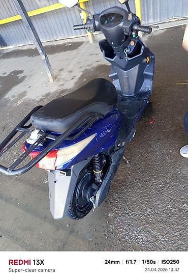 бектемир скутер: Скутер/мопед, синий цвет. Основные особенности: - Компактный — 2