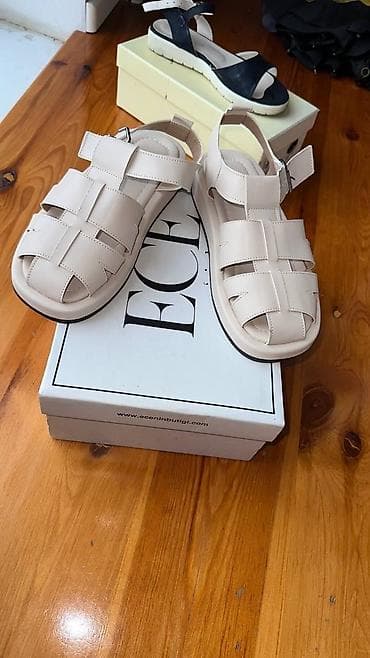 Новая летняя обувь, кожаные, заказаны с Турции, 37.5-38 размер, не at lalafo.kg Новая летняя обувь, кожаные, заказаны с Турции, 37.5-38 размер, не