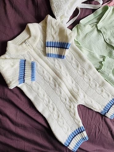одежды для новорожденных: Комплект, цвет - Белый — 9