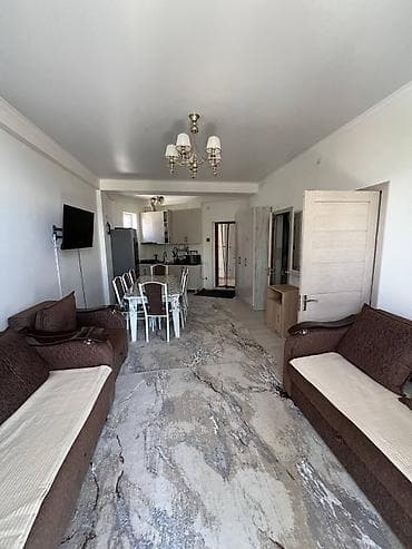каракол продаю квартиру: 2 комнаты, 48 м², Элитка, 3 этаж, Евроремонт — 4