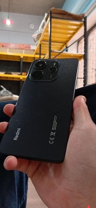 iphone 7s plus: Redmi, Redmi Note 14, Б/у, 256 ГБ, цвет - Черный, 2 SIM — 1