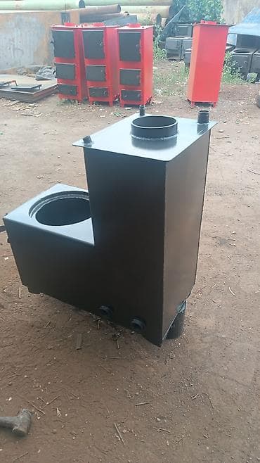 печька: Твердотопливный котёл Тип управления: Механический — 5