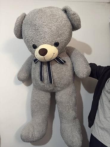 kinder joy: Мягкие игрушки — плюшевые медвежата и котик — 2