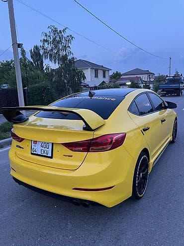 передний бампер спада: Hyundai Avante: 2018 г., 1.8 л, Автомат, Бензин, Седан — 5
