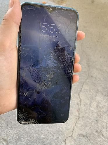 Redmi, Redmi 9, Б/у, 32 ГБ, цвет - Синий, 2 SIM — 2
