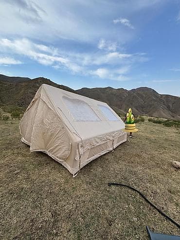 Продаю Б/у палатку надувную использовался 4 раза в прошлом году