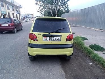 Унаа: Daewoo Matiz: 2007 г., 0.8 л, Кол менен иштөөчү, Бензин, Хетчбек — 4