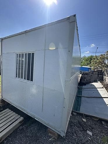 king house: Бытовой модуль/вагончик из сэндвич‑панелей. - Конструкция — 2