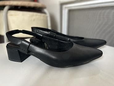 туфли женски: Туфли, 39, Marco Tozzi, Б/у, цвет - Черный, Самовывоз, Платная доставка — 2