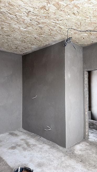 выси: Профессиональная машинная штукатурка стен и откосов - Выравнивание — 1