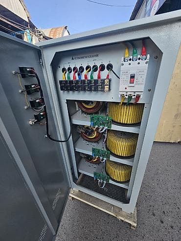 third edition solutions: Трёхфазный шкаф-стабилизатор напряжения (серво/электромеханический) — 3