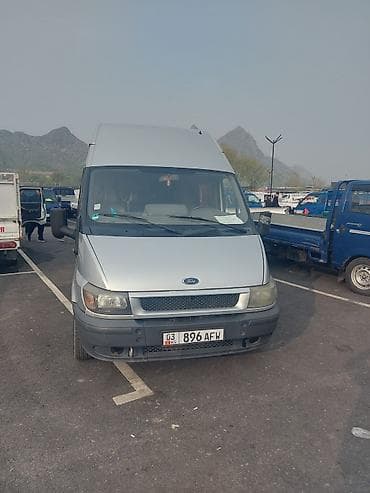 Ford Transit (длинная база, высокий потолок), серебристый