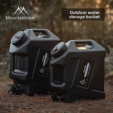 кемперы: 12л Канистра для воды Mountainhiker с краном – удобная емкость для — 3