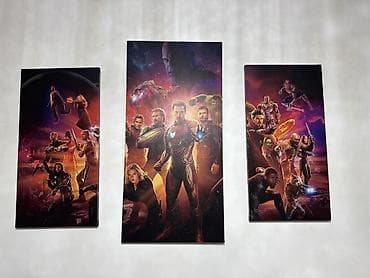 Триптих-постер “Avengers: Infinity War” на холсте