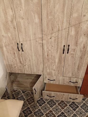 буушный шкаф: Шифоньер, шкаф для одежды, Прямой, ЛДСП — 2