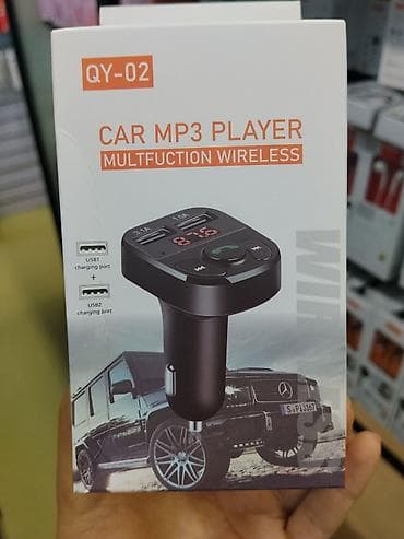 Автомобильный FM-трансмиттер QY-02 (Car MP3 Player, Multifuction at lalafo.kg Автомобильный FM-трансмиттер QY-02 (Car MP3 Player, Multifuction