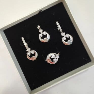 свадебные платья в наличии: Набор украшений, Проба 925, Женские, Новый — 1