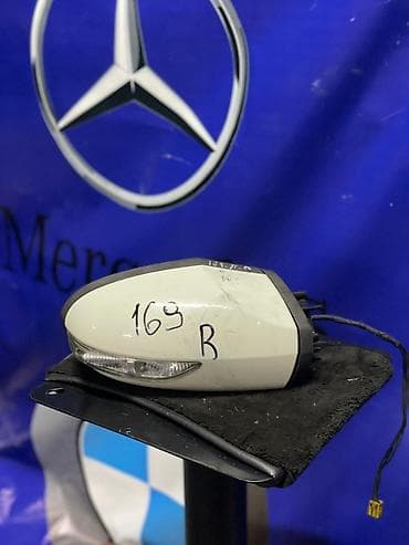w169: Боковое правое Зеркало Mercedes-Benz Б/у, Оригинал — 1