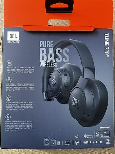 Беспроводные накладные наушники, JBL, Б/у — 4