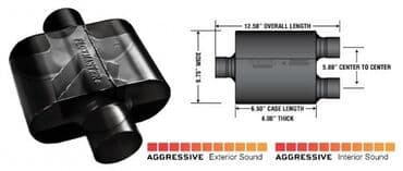 Продаю глушить/банку Flow Master 10 б/у Шикарный басистый звук, для