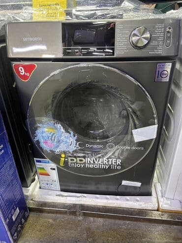 рожковая кофеварка с капучинатором: Стиральная машина Новый, Автомат, 10 кг и более, Полноразмерная — 12