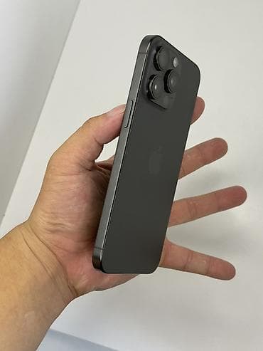 Техника и электроника: IPhone 15 Pro Max, Б/у, 256 ГБ, Black Titanium, 85 % — 7