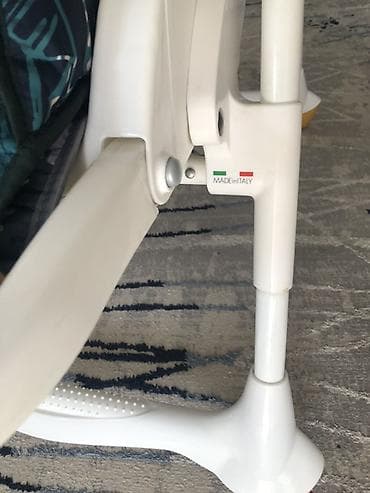 ламповые часы: Стульчик для кормления, Другой бренд, Пластик, Трансформер, цвет - Белый, Самовывоз, Платная доставка — 7