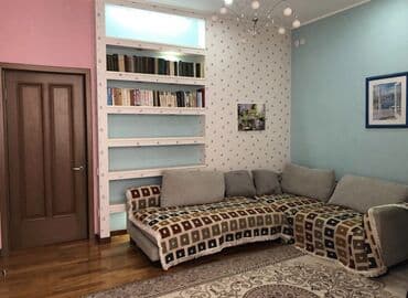 квартира токмок на долгий срок: 5 комнат, Риэлтор, Без подселения, С мебелью полностью — 9